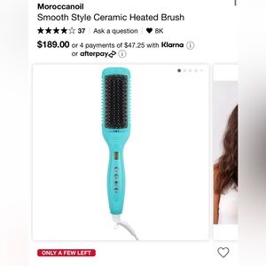 MOROCCANOIL Smooth Style Heater Ceramic Brush